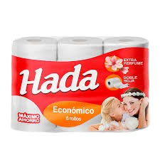 PAPEL HADA ECONÓMICO 6 ROLLOS 